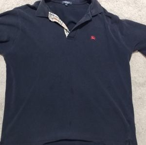 Burberry Polo Shirt Men's XL Black